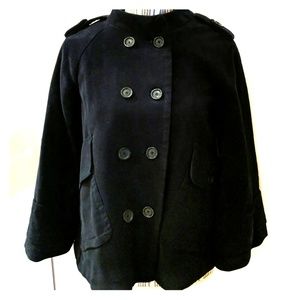 Nwot Zara navy pea coat jacket